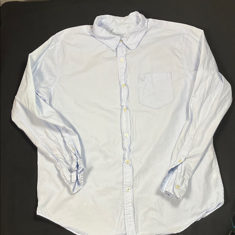 American Eagle Outfitters Light Blue Men's Shirt